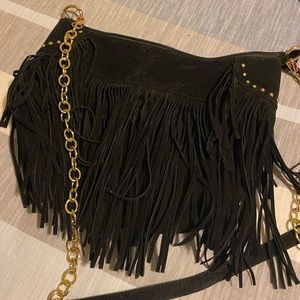 Boho fringed bag/crossbody bag